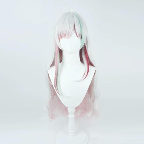 バーチャルYouTuber VTuber 風 石神のぞみ コスプレ ウィッグ 激安 WIG 高温耐熱 イベント クリスマス ハロウィン仮装 文化祭 |  | 01