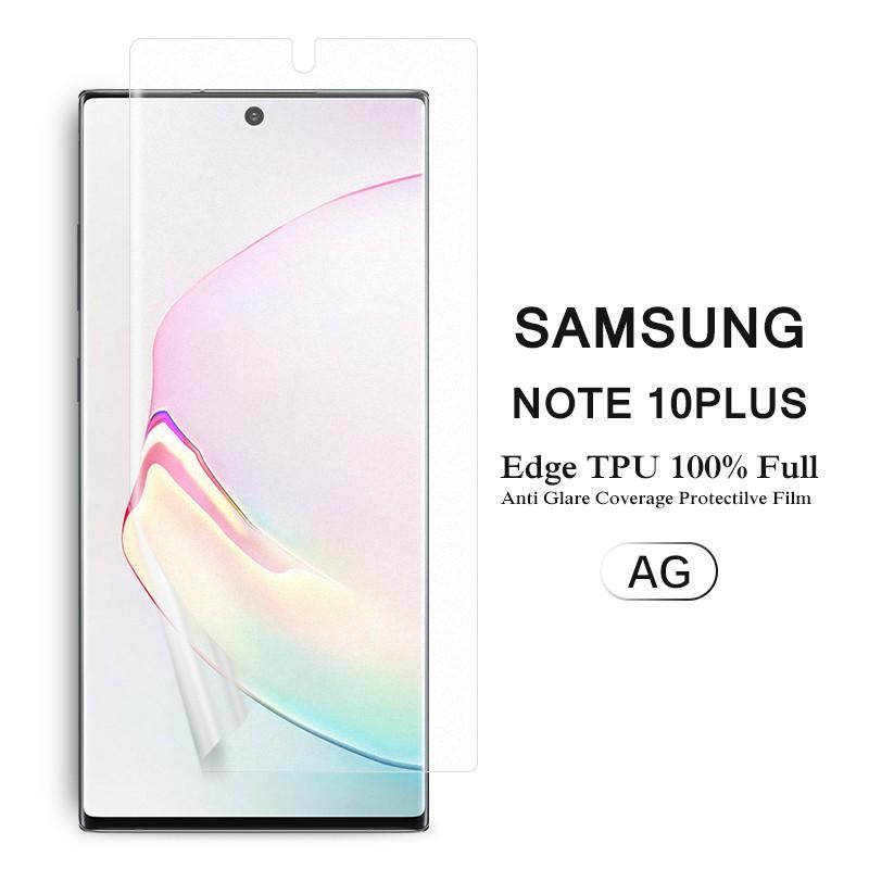 Galaxy Samsung Note 10+ 用液晶保護フィルム アンチグレア低