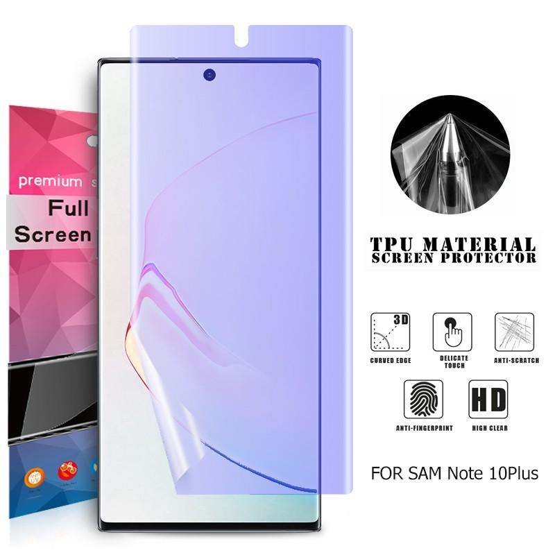 Galaxy Samsung Note 10+ 用液晶保護フィルム ブルーライトカット 全
