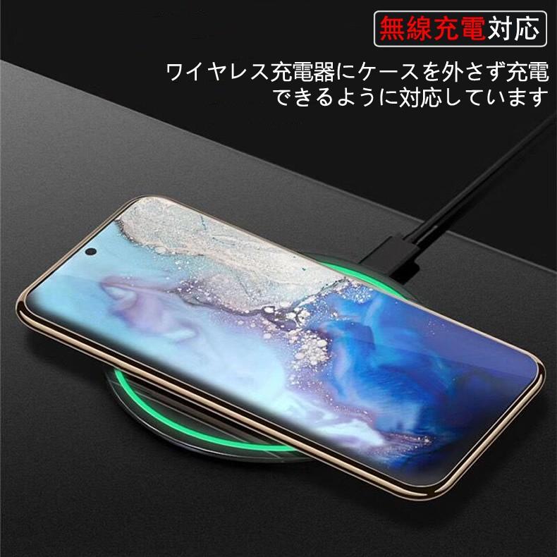 Galaxy S Samsung S20 5G 裏面用ケース メッキ加工 TPU 全6色