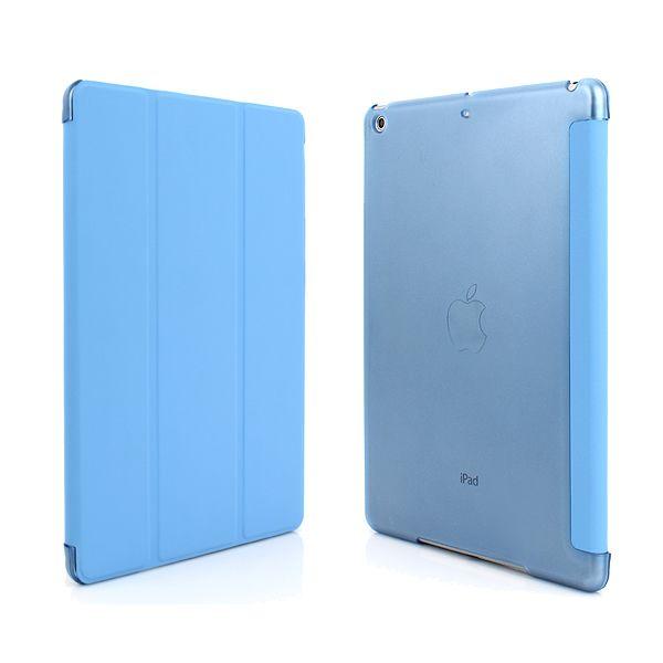 (送料無料) iPad Air / iPad Air 2 / iPad5 / iPad6 スマートカバー スリープ機能付け 三つ折蓋 全6色 (  Smart Cover ケース)