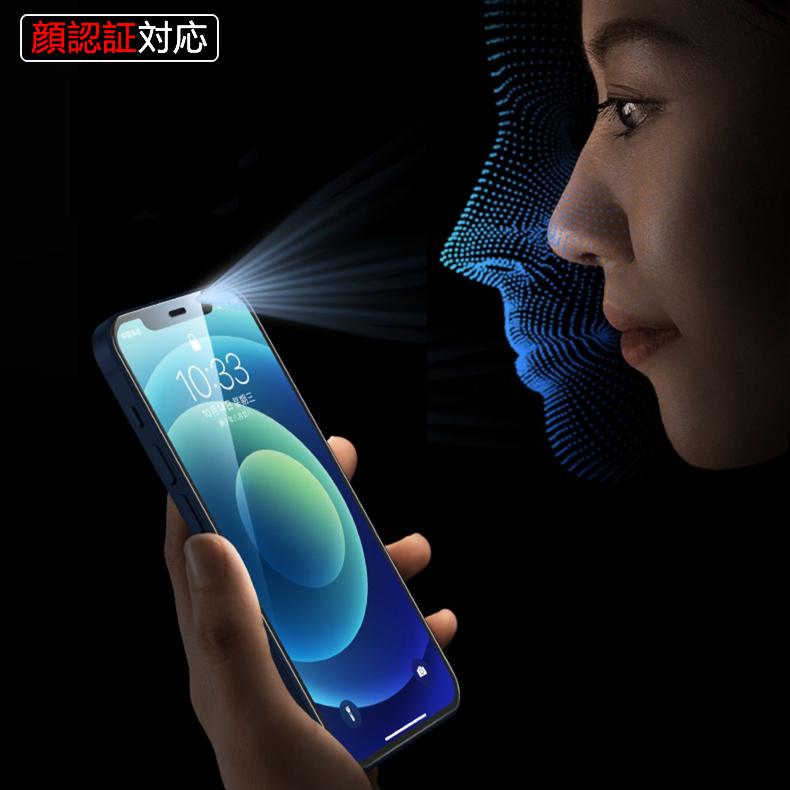 iPhone 12 Pro Max (送料無料) 全画面カバー ブルーライトカット 液晶