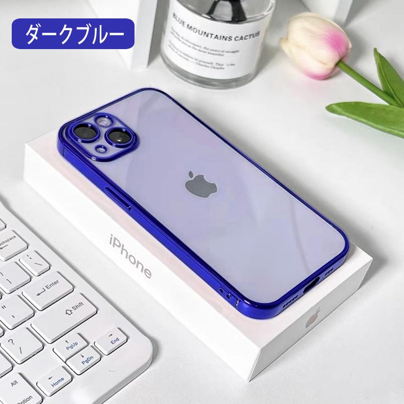 iPhone 14 Pro 用ケース クリア tpu シリコン メッキ加工 Amazon.co.jp: iPhone 14 13 12 11 Pro Max X XR XS 7 8 Plus SE用