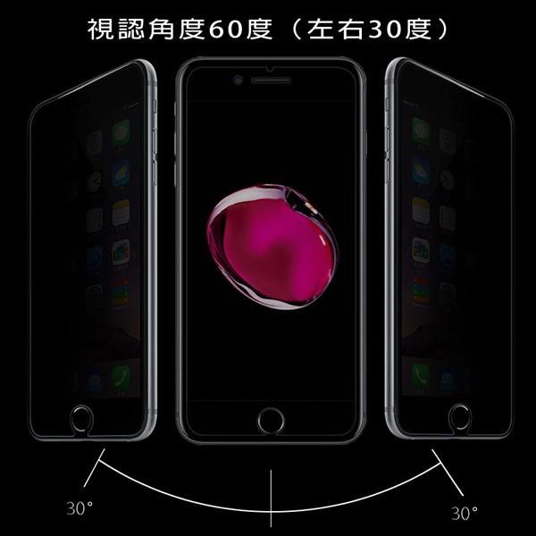 iPhone 8 7 / Plus SE 2020覗き見防止 全画面カバー 液晶保護