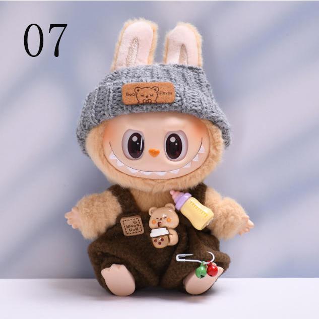 新品 13色 THE MONSTERS Exciting Macaron ぬいぐるみ用服 LABUBU