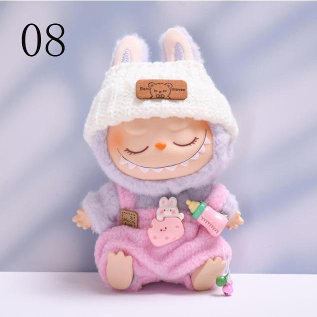 新品 13色 THE MONSTERS Exciting Macaron ぬいぐるみ用服 LABUBU