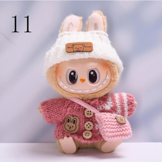 新品 20色 THE MONSTERS Exciting Macaron ぬいぐるみ用服 LABUBU