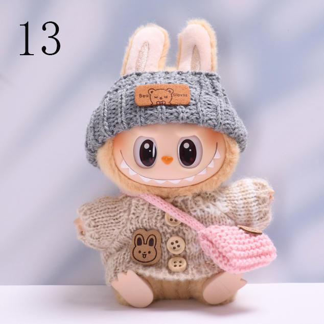 新品 20色 THE MONSTERS Exciting Macaron ぬいぐるみ用服 LABUBU