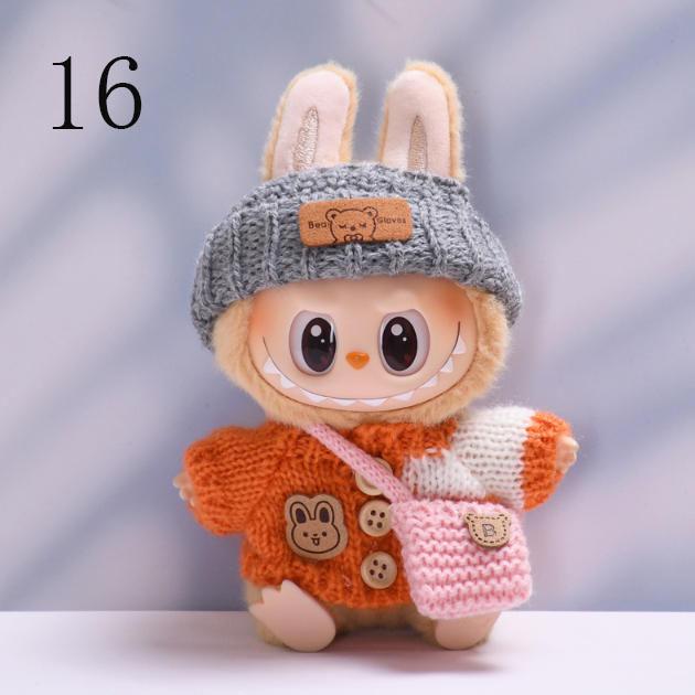 新品 20色 THE MONSTERS Exciting Macaron ぬいぐるみ用服 LABUBU