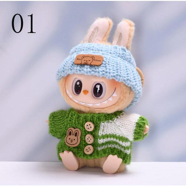 新品 20色 THE MONSTERS Exciting Macaron ぬいぐるみ用服 LABUBU