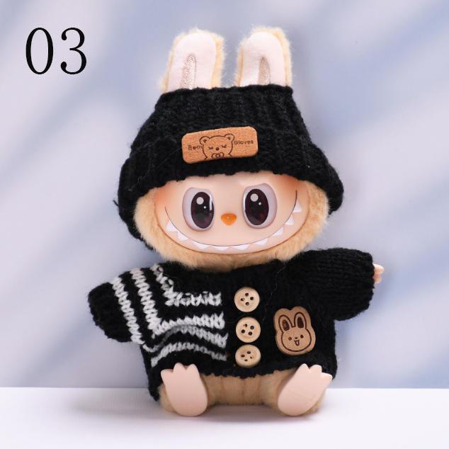 新品 20色 THE MONSTERS Exciting Macaron ぬいぐるみ用服 LABUBU