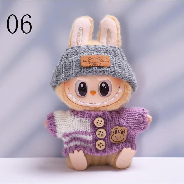 新品 20色 THE MONSTERS Exciting Macaron ぬいぐるみ用服 LABUBU