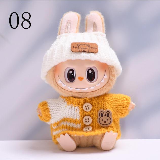 新品 20色 THE MONSTERS Exciting Macaron ぬいぐるみ用服 LABUBU