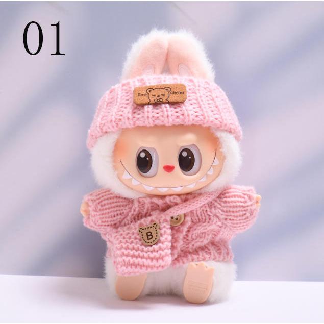 新品 20色 THE MONSTERS Exciting Macaron ぬいぐるみ用服 LABUBU