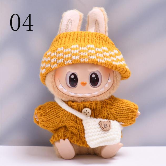 新品 20色 THE MONSTERS Exciting Macaron ぬいぐるみ用服 LABUBU