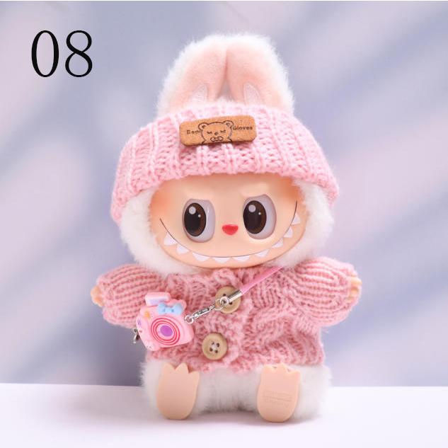 新品 20色 THE MONSTERS Exciting Macaron ぬいぐるみ用服 LABUBU