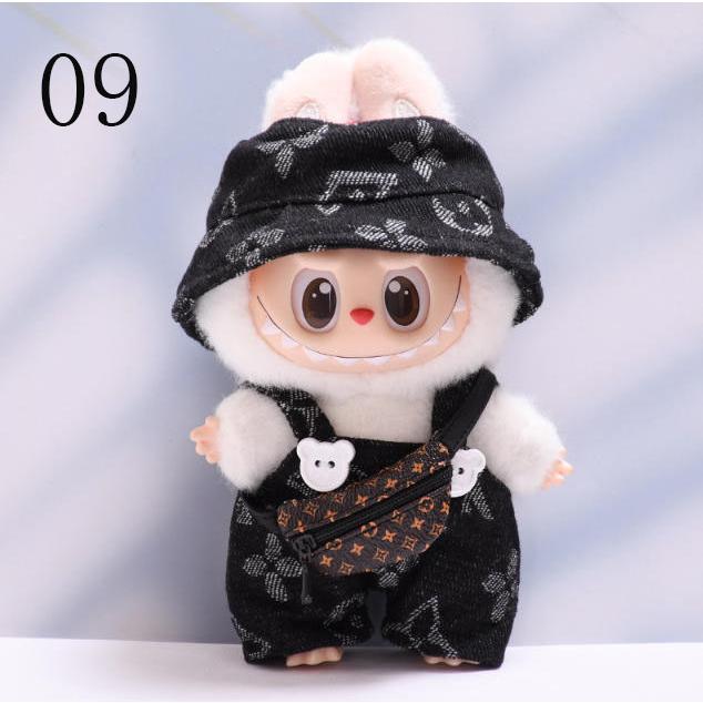 新品 10色 THE MONSTERS Exciting Macaron ぬいぐるみ用服 LABUBU