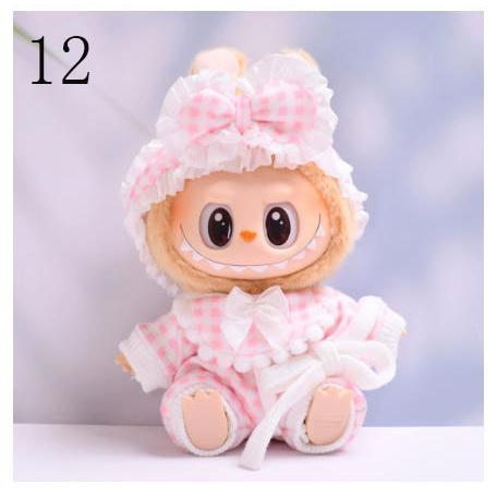 新品 20色 THE MONSTERS Exciting Macaron ぬいぐるみ用服 LABUBU