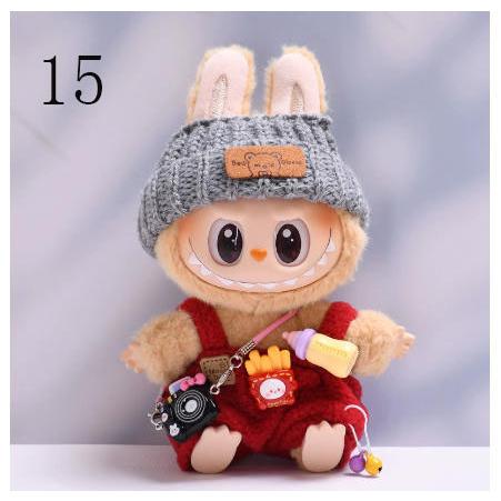 新品 20色 THE MONSTERS Exciting Macaron ぬいぐるみ用服 LABUBU