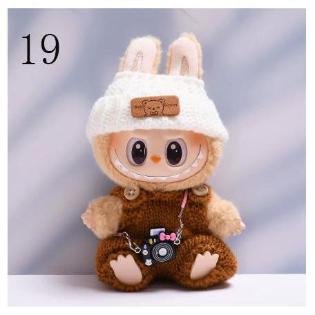 新品 20色 THE MONSTERS Exciting Macaron ぬいぐるみ用服 LABUBU