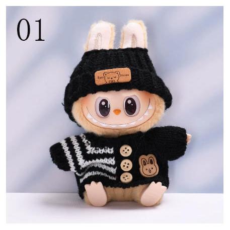 新品 20色 THE MONSTERS Exciting Macaron ぬいぐるみ用服 LABUBU