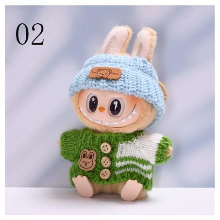 新品 20色 THE MONSTERS Exciting Macaron ぬいぐるみ用服 LABUBU