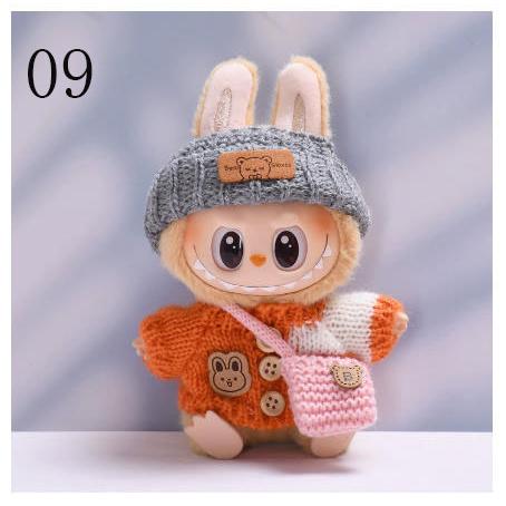 新品 20色 THE MONSTERS Exciting Macaron ぬいぐるみ用服 LABUBU