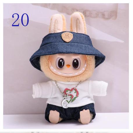 新品 20色 THE MONSTERS Exciting Macaron ぬいぐるみ用服 LABUBU