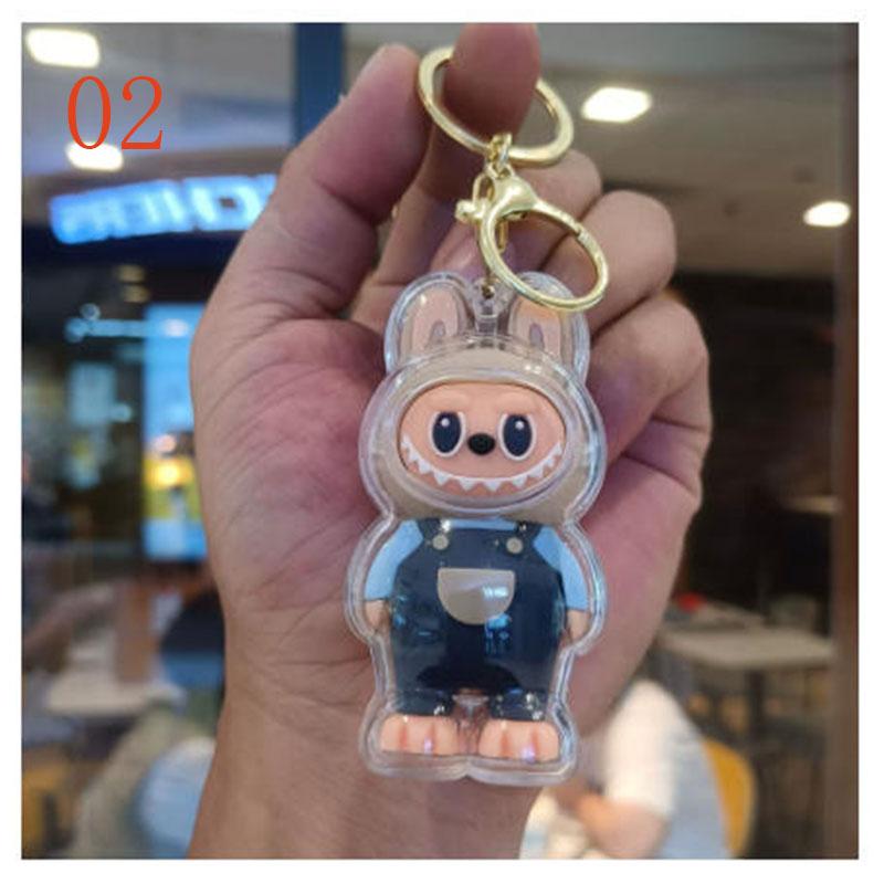 ラスト！人気集まっての6点セットラブブウサギ型キーホルダ 楽天市場】一部即納 Labubu ラブブ バッグチャーム キーホルダー