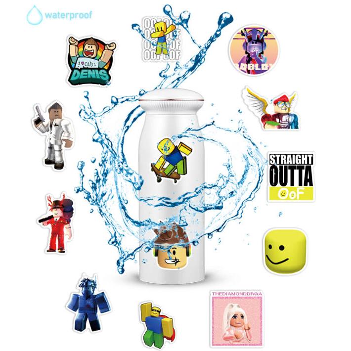 ROBLOX ステッカー2PCS 100枚入 防水シール Q版 アニメ キャラクター