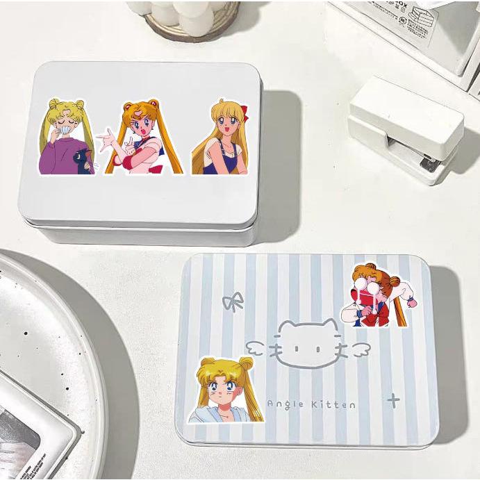 美少女戦士セーラームーン ステッカー2PCS 100枚入 防水シール アニメ キャラクター 周辺 萌えグッズ 手帳 シール 装飾品 かわいい 漫画 DIYステッカー 人気 |  | 03