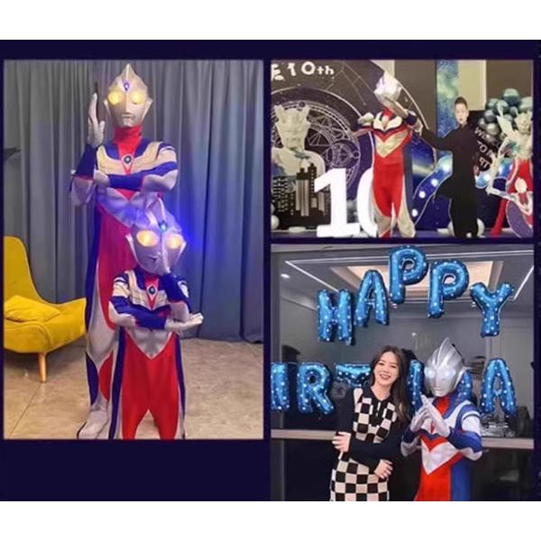 ウルトラマンティガ風全身タイツコスプレ衣装子供成人 キッズ 大人ハロウィンコスチュームパーティー仮装演出道具Halloween特集 |  | 12