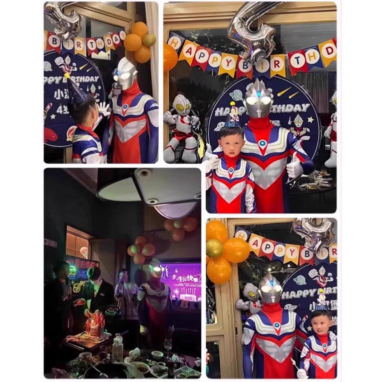 ウルトラマンティガ風全身タイツコスプレ衣装子供成人 キッズ 大人ハロウィンコスチュームパーティー仮装演出道具Halloween特集 |  | 13