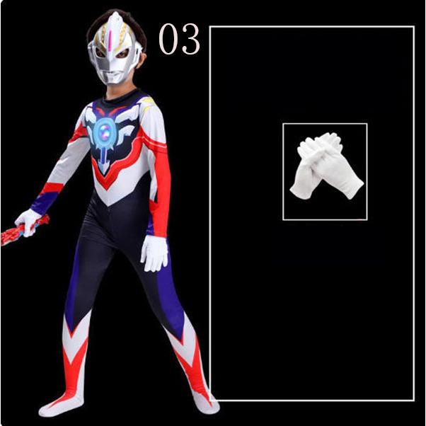 ウルトラマンティガ風全身タイツコスプレ衣装子供成人 キッズ 大人