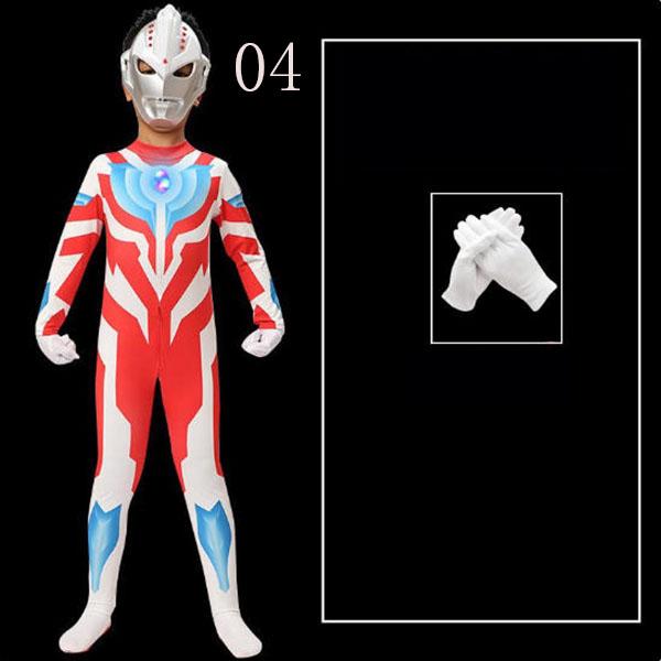 ウルトラマンティガ風全身タイツコスプレ衣装子供成人 キッズ 大人ハロウィンコスチュームパーティー仮装演出道具Halloween特集 |  | 04