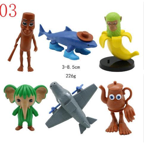 トゥントゥントゥンサフール ブロック 積み木 トララレロ・トララ ネットミーム イタリアンブレインロット おもちゃ キャラクター フィギュア プラモデ |  | 03