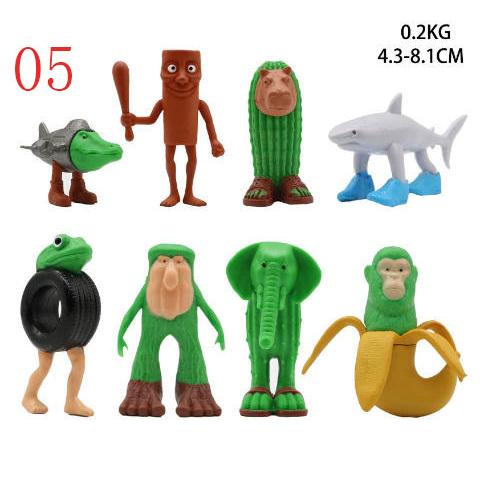 トゥントゥントゥンサフール ブロック 積み木 トララレロ・トララ ネットミーム イタリアンブレインロット おもちゃ キャラクター フィギュア プラモデ |  | 05