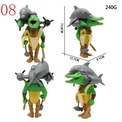 トゥントゥントゥンサフール ブロック 積み木 トララレロ・トララ ネットミーム イタリアンブレインロット おもちゃ キャラクター フィギュア プラモデ |  | 08