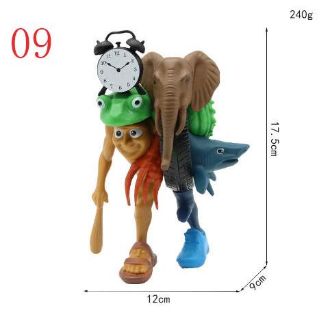 トゥントゥントゥンサフール ブロック 積み木 トララレロ・トララ ネットミーム イタリアンブレインロット おもちゃ キャラクター フィギュア プラモデ |  | 09