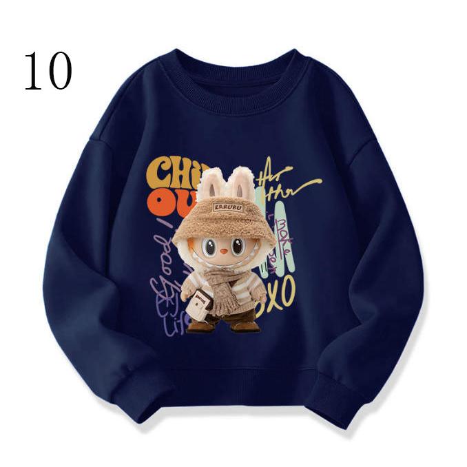 10色 新品 ラブブ 子供成人服 長袖 パーカー labubu 春 秋 冬 アイテム トップス 男の子 女の子 丸い襟 可愛い キッズ グッズ 子供服 誕生日 グッズ プレゼント |  | 10