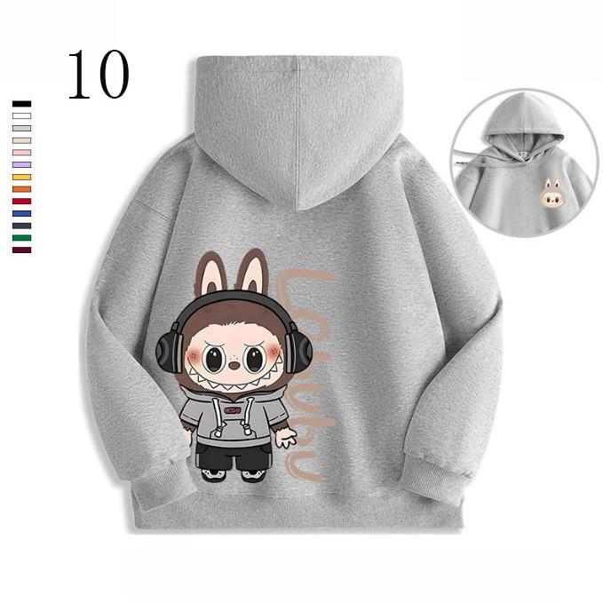 10色 新品 ラブブ 子供服 長袖 パーカー labubu 春 秋 冬 アイテム トップス 男の子 女の子  可愛い キッズ グッズ 子供服 誕生日 グッズ プレゼント110-160 |  | 10