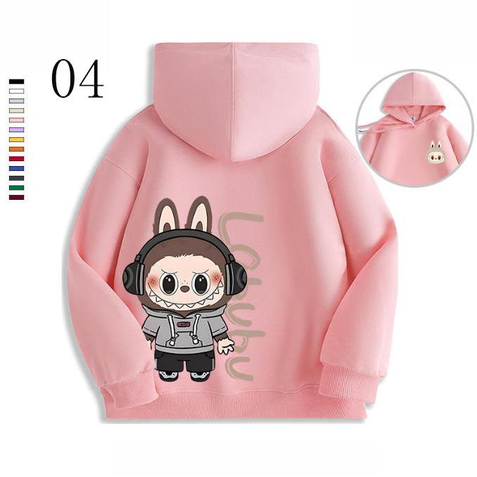10色 新品 ラブブ 子供服 長袖 パーカー labubu 春 秋 冬 アイテム トップス 男の子 女の子  可愛い キッズ グッズ 子供服 誕生日 グッズ プレゼント110-160 |  | 04