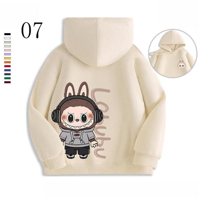 10色 新品 ラブブ 子供服 長袖 パーカー labubu 春 秋 冬 アイテム トップス 男の子 女の子  可愛い キッズ グッズ 子供服 誕生日 グッズ プレゼント110-160 |  | 07