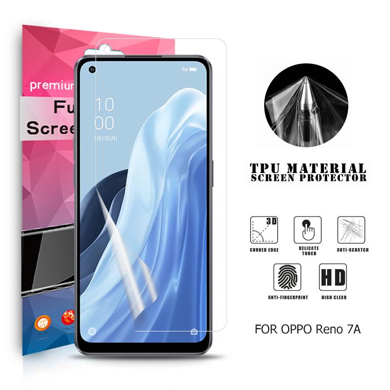 Reno (2枚セット) OPPO Reno7 A 用液晶保護フィルム 全画面カバー TPU