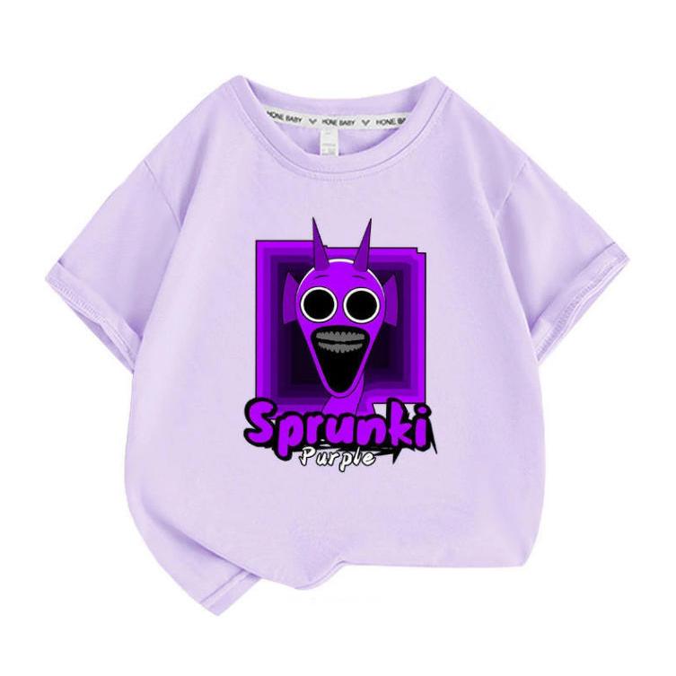 スプランキー Sprunki 子供服 半袖Tシャツ 男の子 女の子 子ども服 小学生 誕生日用品 家族服ー 感謝祭の日 子供へのギフト スマスギフトトップス |  | 10