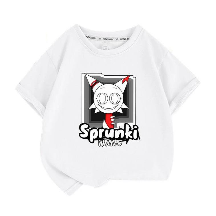 スプランキー Sprunki 子供服 半袖Tシャツ 男の子 女の子 子ども服 小学生 誕生日用品 家族服ー 感謝祭の日 子供へのギフト スマスギフトトップス |  | 04