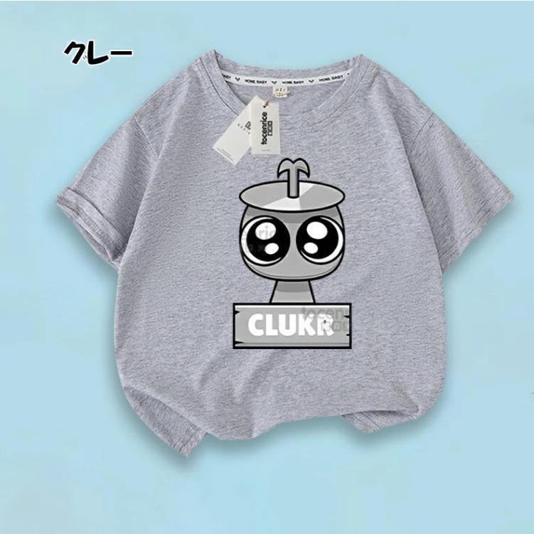 スプランキー Sprunki 子供服 半袖Tシャツ 男の子 女の子 子ども服 小学生 誕生日用品 家族服ー 感謝祭の日 子供へのギフト スマスギフトトップス |  | 06