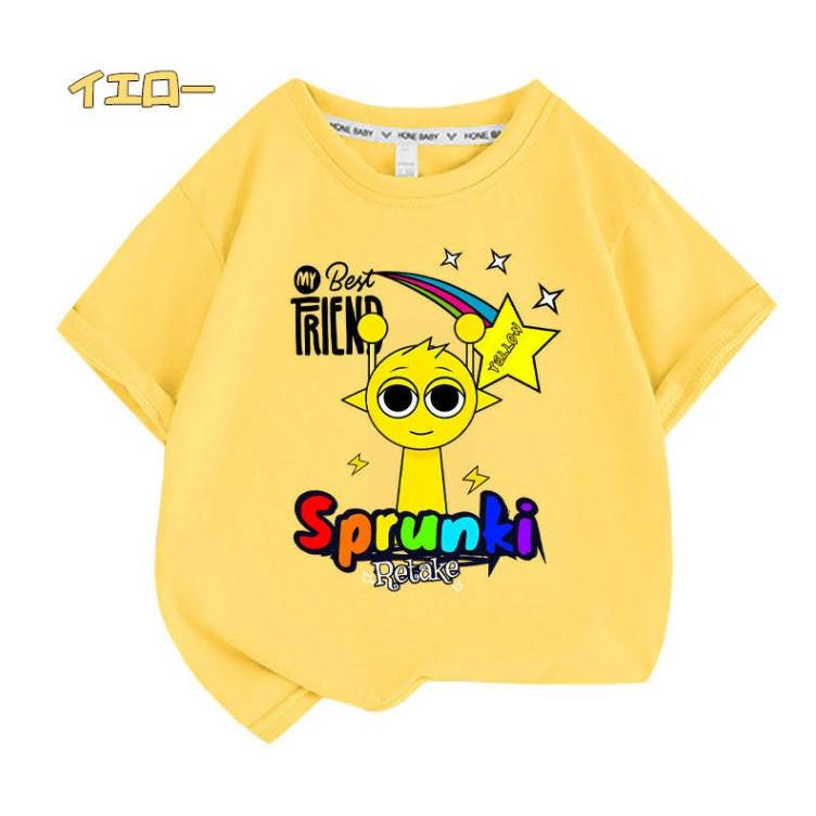スプランキー Sprunki incredibox 子供服 半袖Tシャツ 通気性 男の女子 子ども服 小学生 誕生日用品 家族服ー 感謝祭の日 子供へのギフト スマスギフトトップス |  | 10