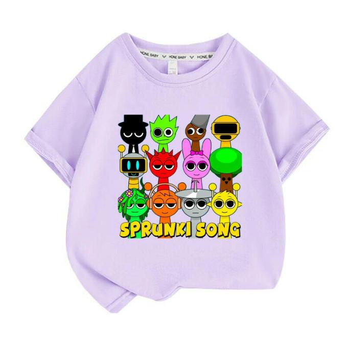 スプランキー Sprunki incredibox 子供服 半袖Tシャツ 通気性 男の女子 子ども服 小学生 誕生日用品 家族服ー 感謝祭の日 子供へのギフト スマスギフトトップス |  | 10