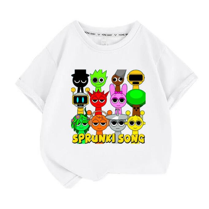 スプランキー Sprunki incredibox 子供服 半袖Tシャツ 通気性 男の女子 子ども服 小学生 誕生日用品 家族服ー 感謝祭の日 子供へのギフト スマスギフトトップス |  | 03